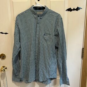 Burberry Brit Long Sleeve Button Down Shirt - Large